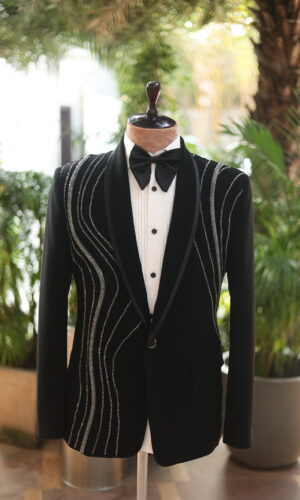 The Silver Line Noir Tuxedo Set