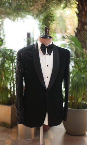 The Noir Bead Classic Tuxedo Set