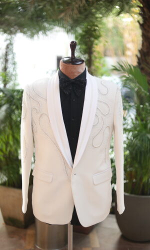 The Ivory Rose Tuxedo Set